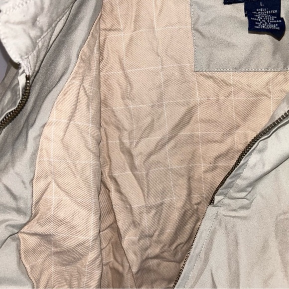 Cherokee Jacket Harrington Windbreaker Lining Long Sleeve Full Zip Collared Top - Picture 8 of 11